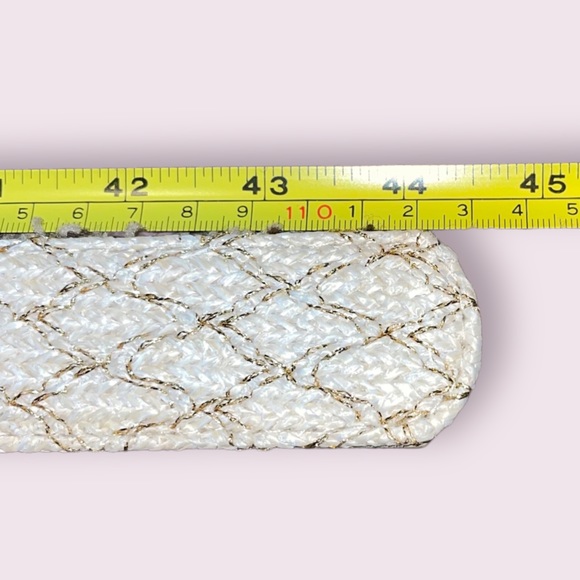 INC Tan Tweed Gold Hardware Size X-Large Belt - Picture 2 of 6